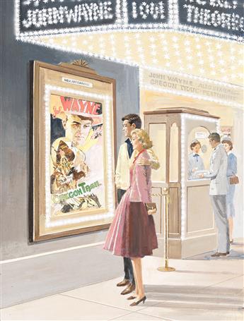 UNKNOWN ARTIST Untitled (Date Night at the Movies).